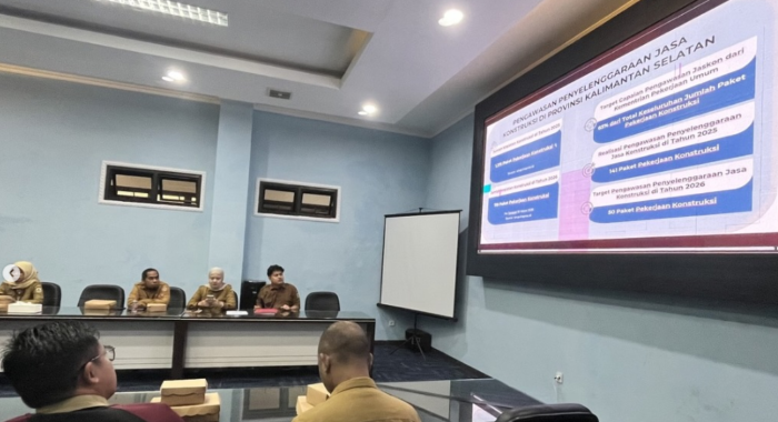 Rapat Persiapan Pengawasan Penyelenggaraan Jasa Konstruksi Tahun 2026