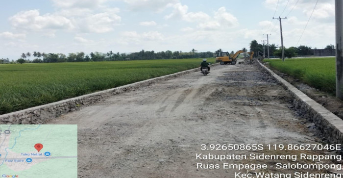 PENANGANAN LONG SEGMENT (PEMELIHARAAN BERKALA, PENINGKATAN / REKONSTRUKSI ) RUAS EMPAGAE - SALOBOMPONG