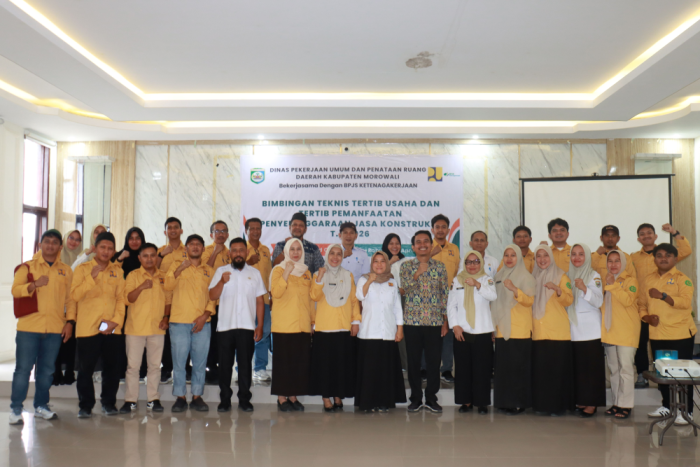 BIMBINGAN TEKNIS TERTIB USAHA DAN TERTIB PEMANFAATAN PENYELENGGARAAN JASA KONSTRUKSI TAHUN ANGGARAN 2026
