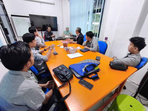 DINAS PUPR KABUPATEN HULU SUNGAI TENGAH BERKUJUNG KE FAKULTAS TEKNIK UNIVERSITAS LAMBUNG MANGKURAT  UNTUK PEMENUHAN STANDAR KEAMANAN, KESELAMATAN, KESEHATAN , DAN KEBERLANJUTAN (SMKK).